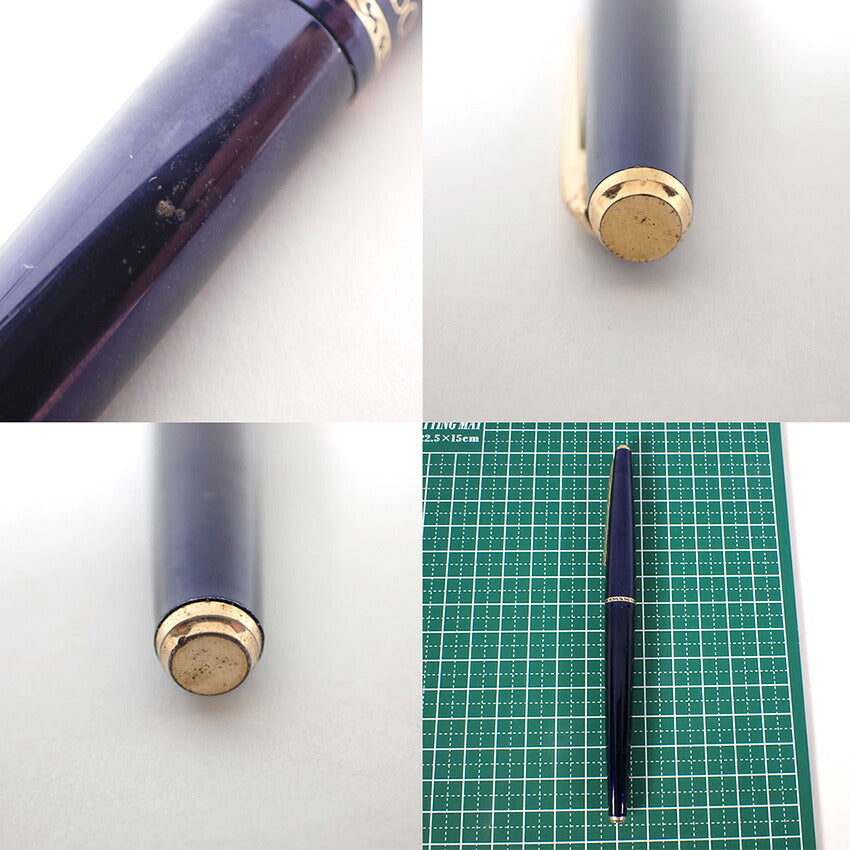 Bonito/ボニート 万年筆　樹脂×ペン先18K　ブルー×ゴールド/j224-9
