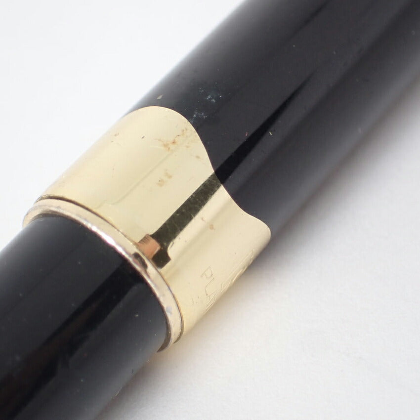 PLATINUM/プラチナ 万年筆　樹脂×ペン先18K　ブラック×ゴールド/j225-10