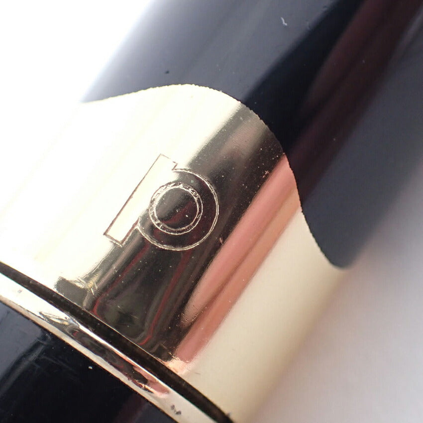 PLATINUM/プラチナ 万年筆　樹脂×ペン先18K　ブラック×ゴールド/j225-3