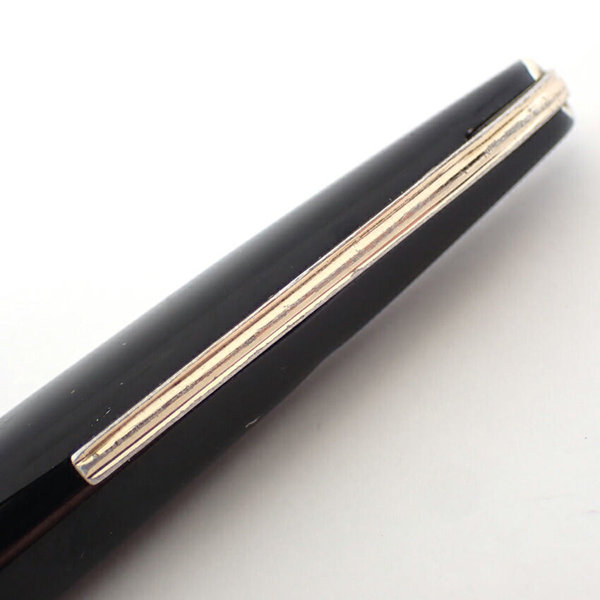PLATINUM/プラチナ 万年筆　樹脂×ペン先18K　ブラック×ゴールド/j225-7