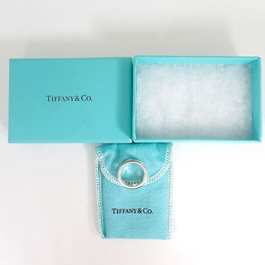 【中古】TIFFANY/ティファニー 925 ハート 型抜き  リング/9.5号/j226-1