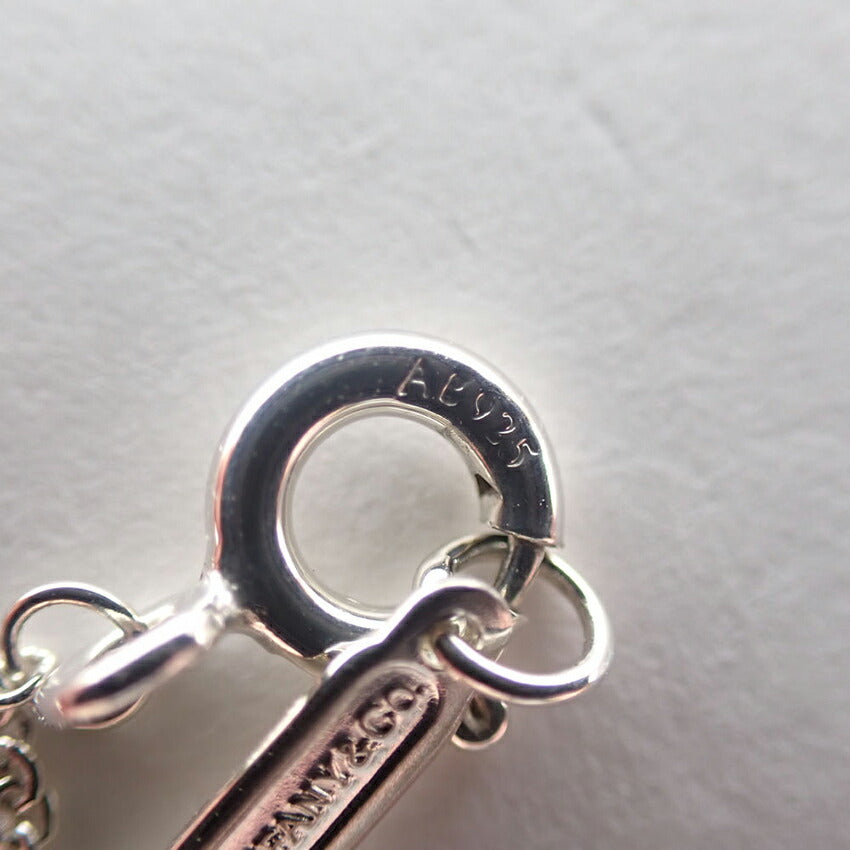 【中古】TIFFANY/ティファニー 925 リターントゥ ダブルハートタグ ピンク ネックレス/j226-3