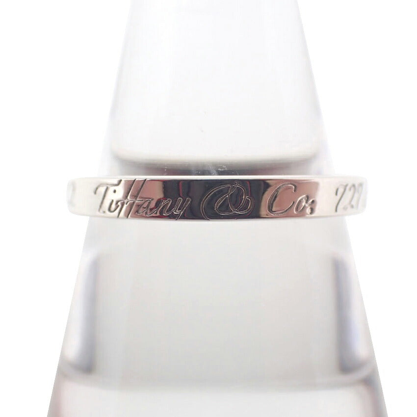 【中古】TIFFANY/ティファニー 925 ノーツ ナロー リング /17.5号/j226-4