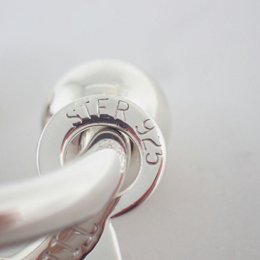 【中古】TIFFANY/ティファニー 925 リターントゥティファニー オーバルタグ キーリング/j226-8
