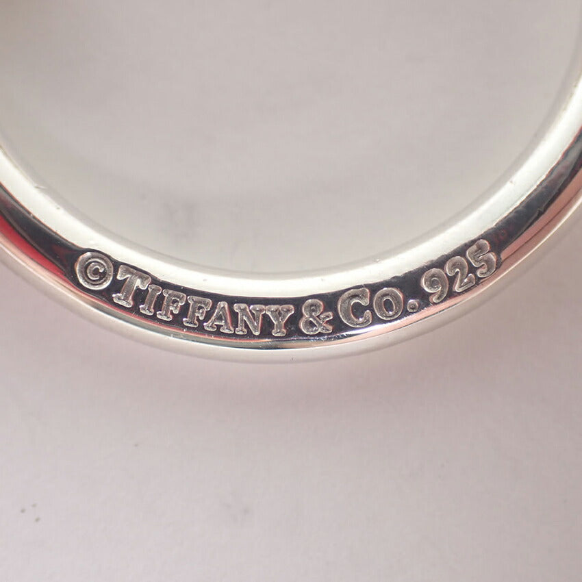 【中古】TIFFANY/ティファニー 925 リターントゥティファニー オーバルタグ キーリング/j226-8