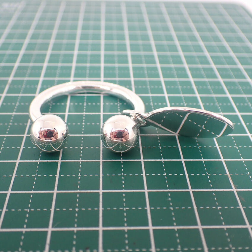 【中古】TIFFANY/ティファニー 925 リターントゥティファニー オーバルタグ キーリング/j226-8
