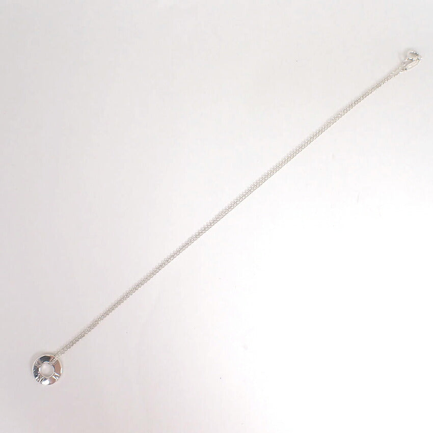 【中古】TIFFANY/ティファニー 925 オープンアトラス サークル ペンダント/ネックレス/j226-9