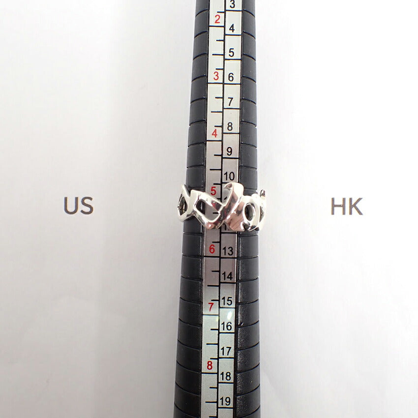 【中古】TIFFANY/ティファニー 925 パロマ・ピカソ ラブ＆キス エタニティリング /10号/j227-10