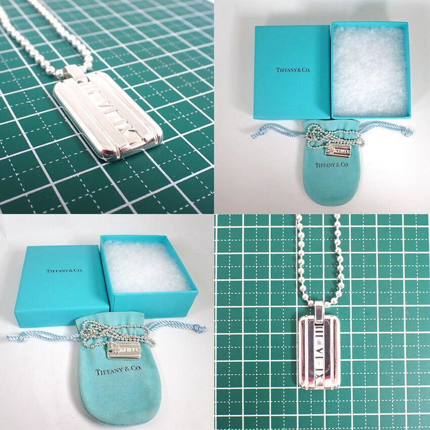 【中古】TIFFANY/ティファニー 925 アトラス ペンダント/ネックレス/j227-13