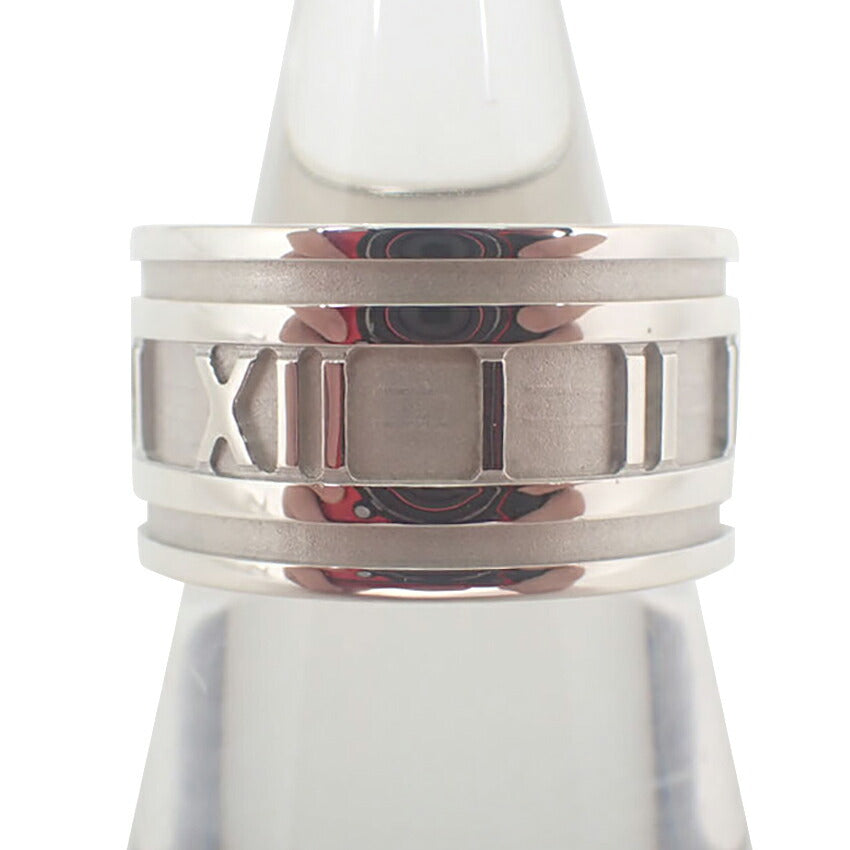 【中古】TIFFANY/ティファニー 925 アトラス ワイド リング /14.5号/j227-2