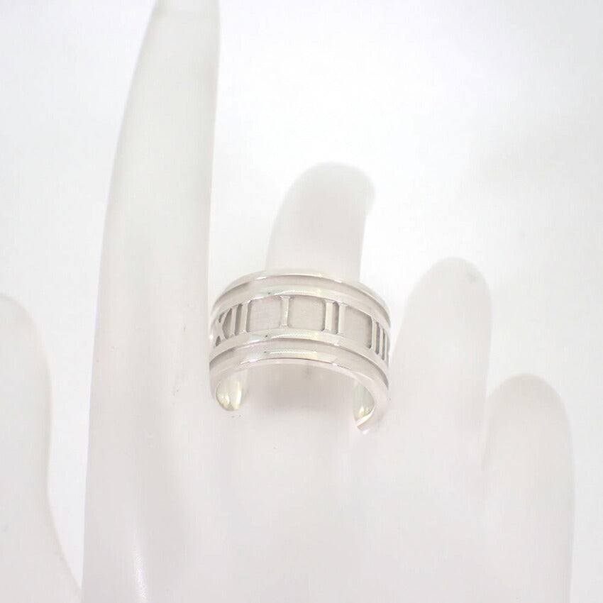 【中古】TIFFANY/ティファニー 925 アトラス ワイド リング /14.5号/j227-2