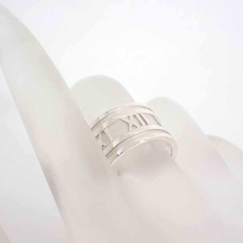 【中古】TIFFANY/ティファニー 925 アトラス ワイド リング /14.5号/j227-2
