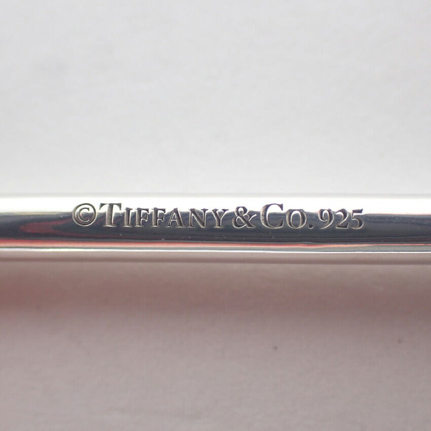 【中古】TIFFANY/ティファニー 925 トレフォイルキー オーバルリンクチェーン ペンダント/ネックレス/j227-3