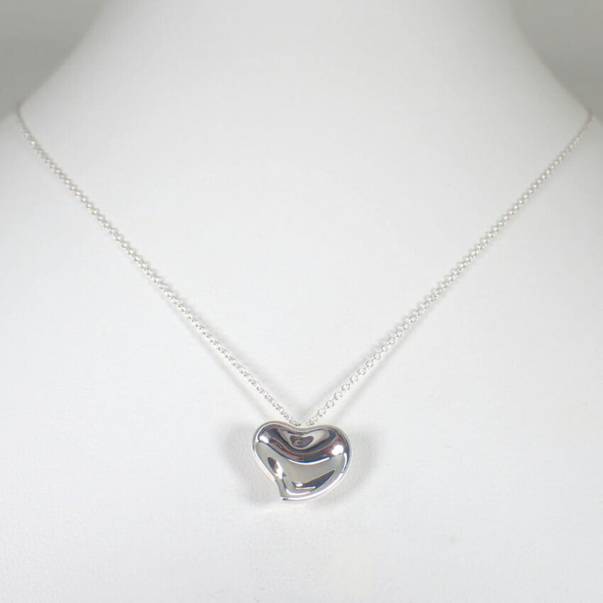 【中古】TIFFANY/ティファニー 925 フルハート ペンダント/ネックレス/j227-4