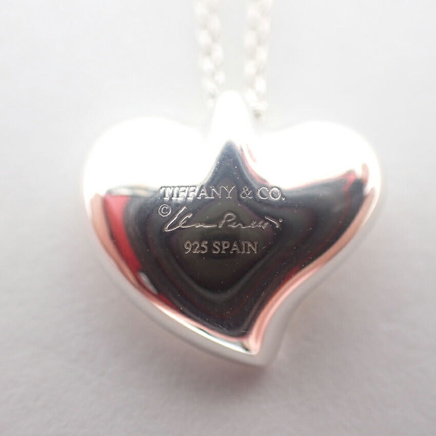 【中古】TIFFANY/ティファニー 925 フルハート ペンダント/ネックレス/j227-4