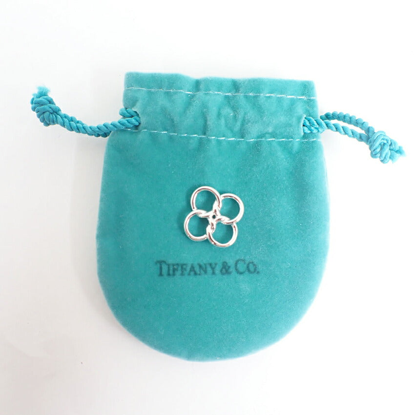 【中古】TIFFANY/ティファニー 925 クアドロフォリオ ペンダントトップ/j227-6