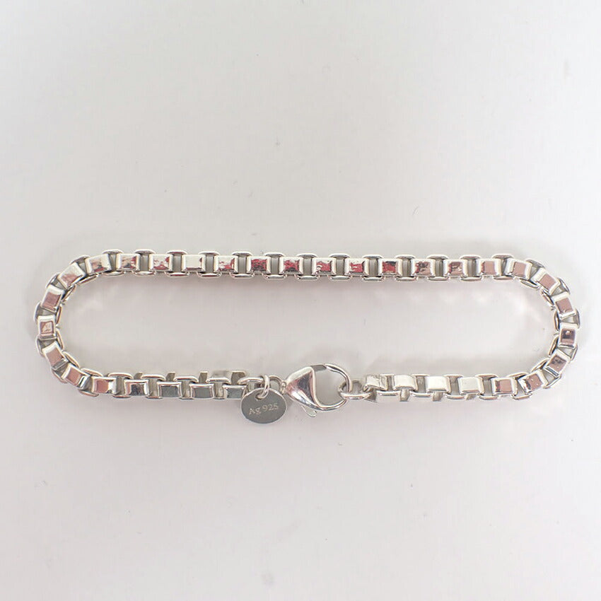 【中古】TIFFANY/ティファニー 925 ベネチアン ブレスレット/j227-7