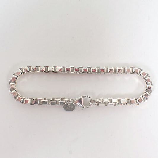 【中古】TIFFANY/ティファニー 925 ベネチアン ブレスレット/j227-7