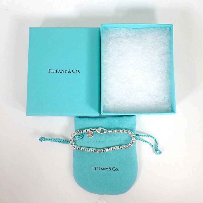 【中古】TIFFANY/ティファニー 925 ベネチアン ブレスレット/j227-7