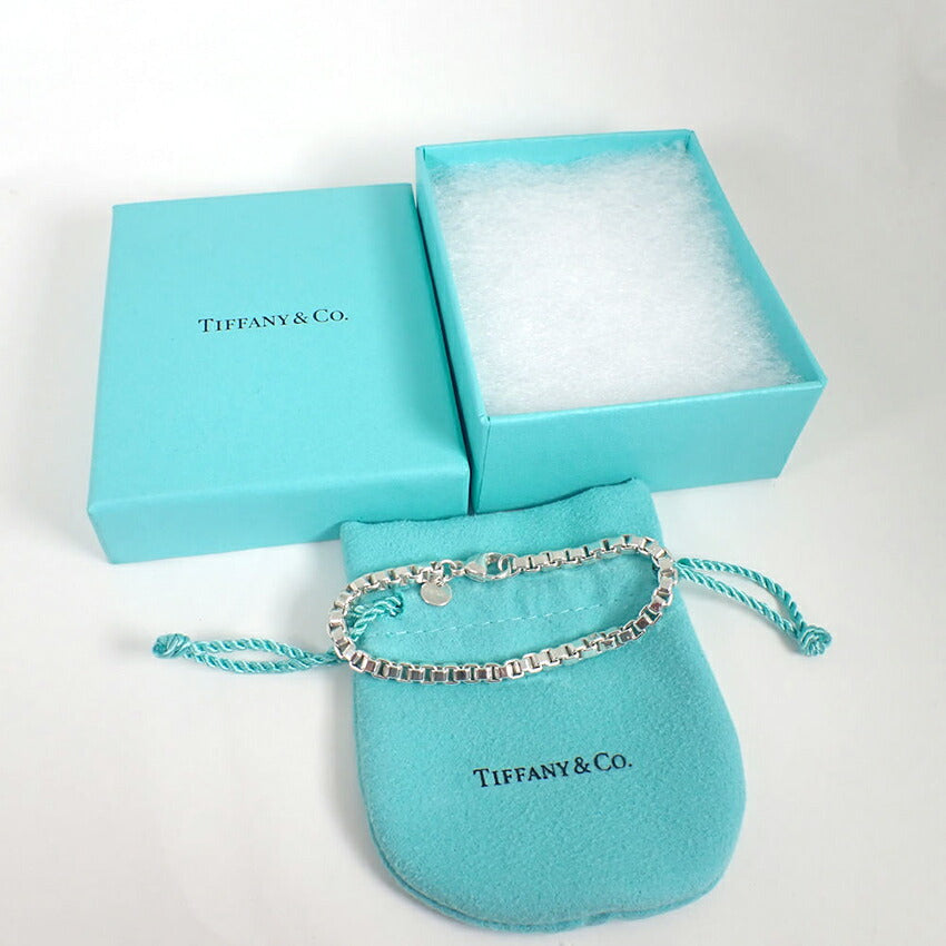 【中古】TIFFANY/ティファニー 925 ベネチアン ブレスレット/j227-7