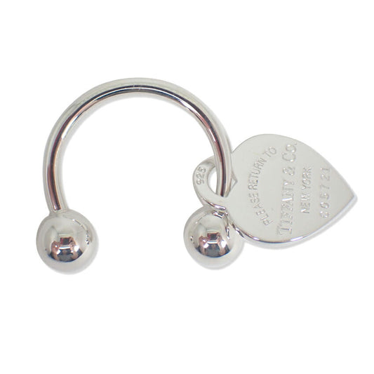 【中古】TIFFANY/ティファニー 925 リターントゥハートタグ キーリング/j227-8