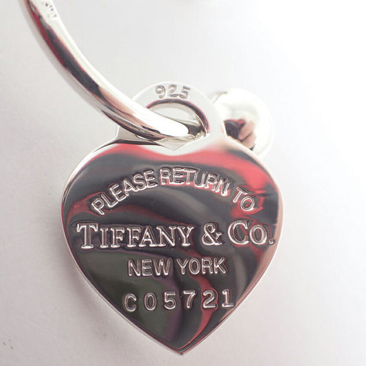 【中古】TIFFANY/ティファニー 925 リターントゥハートタグ キーリング/j227-8