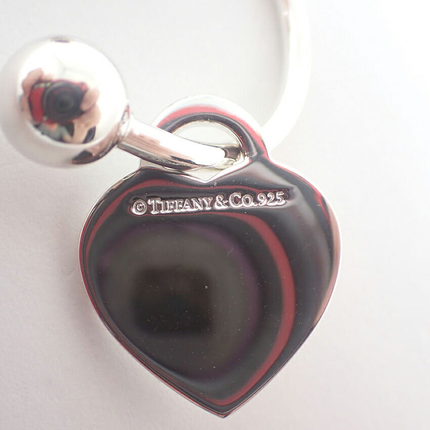 【中古】TIFFANY/ティファニー 925 リターントゥハートタグ キーリング/j227-8