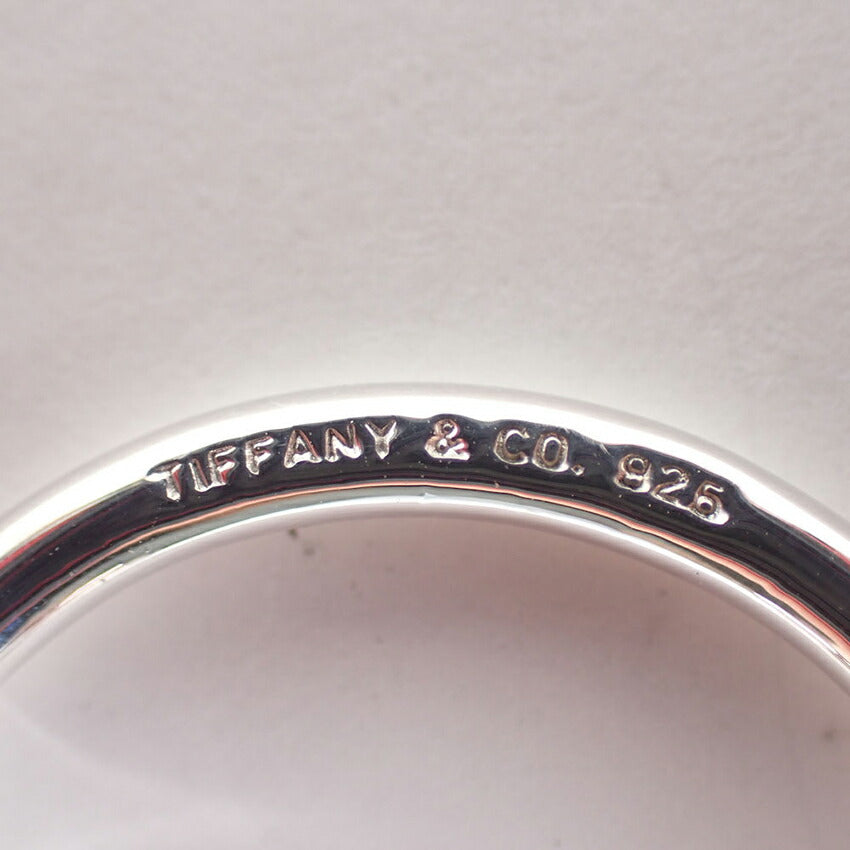【中古】TIFFANY/ティファニー 925 リターントゥティファニー オーバルタグ キーリング/j227-9