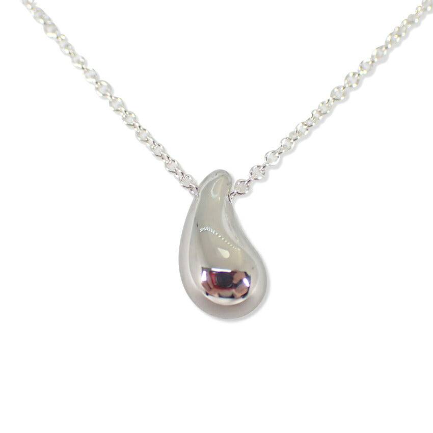 【中古】TIFFANY/ティファニー 925 ティアドロップ ペンダント/ネックレス/j228-11