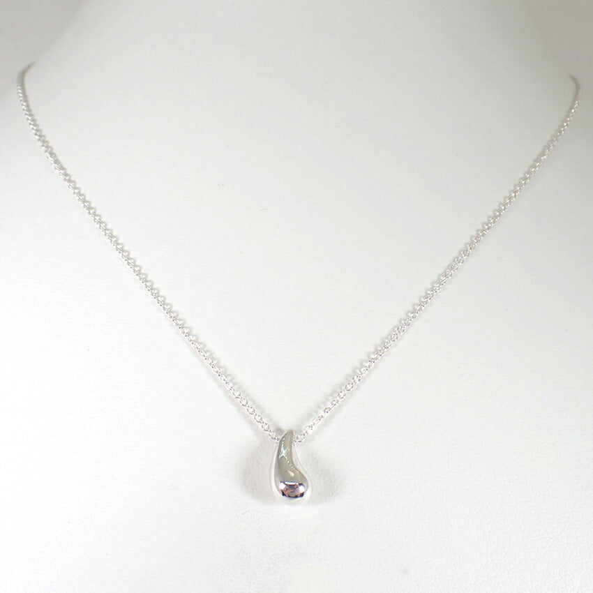 【中古】TIFFANY/ティファニー 925 ティアドロップ ペンダント/ネックレス/j228-11