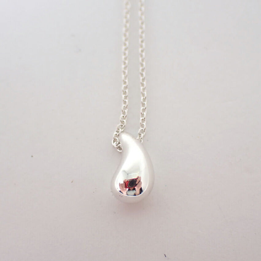 【中古】TIFFANY/ティファニー 925 ティアドロップ ペンダント/ネックレス/j228-11