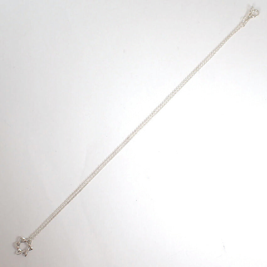 【中古】TIFFANY/ティファニー 925 スターオブダビデ スモール ペンダント/ネックレス/j228-2