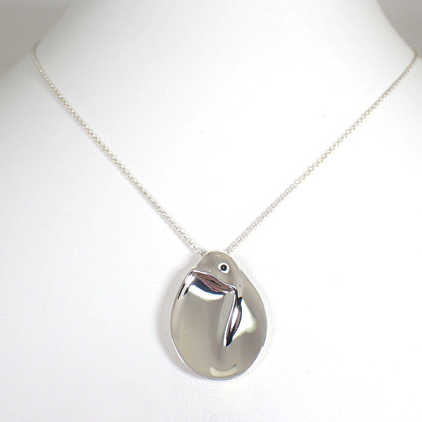 【中古】TIFFANY/ティファニー 925 マドンナ ロング ペンダント/ネックレス/j228-3