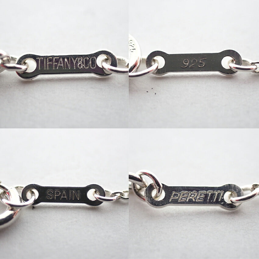 【中古】TIFFANY/ティファニー 925 マドンナ ロング ペンダント/ネックレス/j228-3