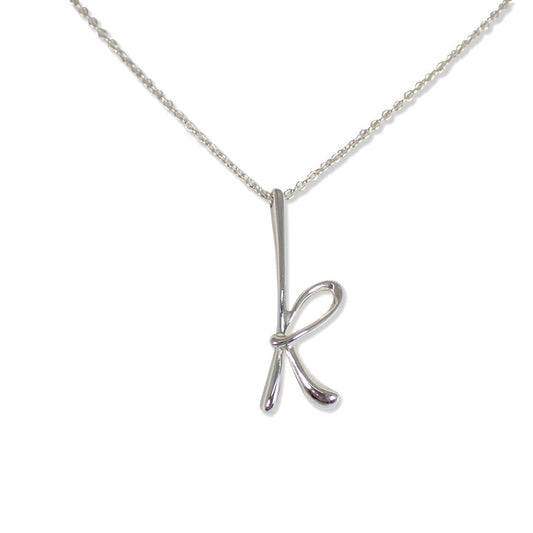 【中古】TIFFANY/ティファニー 925 イニシャル/K ペンダント/ネックレス/j228-9