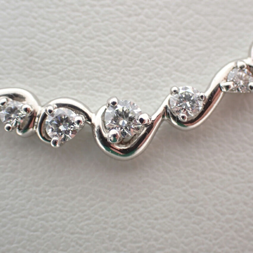 【中古】NINA RICCI/ニナリッチ Pt900/Pt850 ダイヤモンド ペンダント/ネックレス//j229-10
