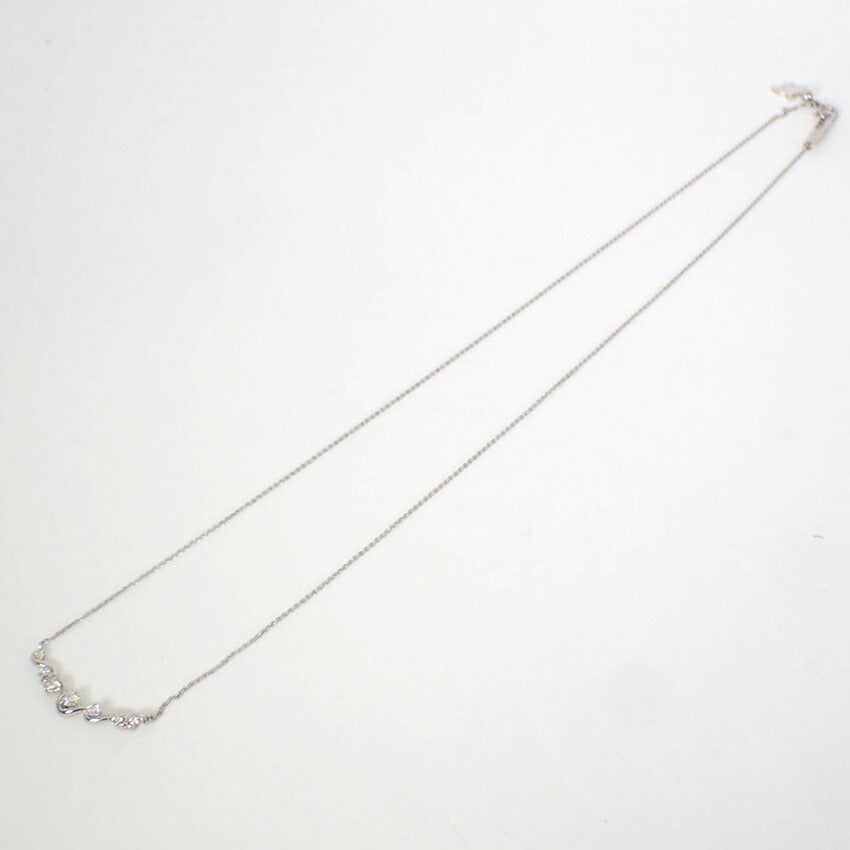 【中古】NINA RICCI/ニナリッチ Pt900/Pt850 ダイヤモンド ペンダント/ネックレス//j229-10
