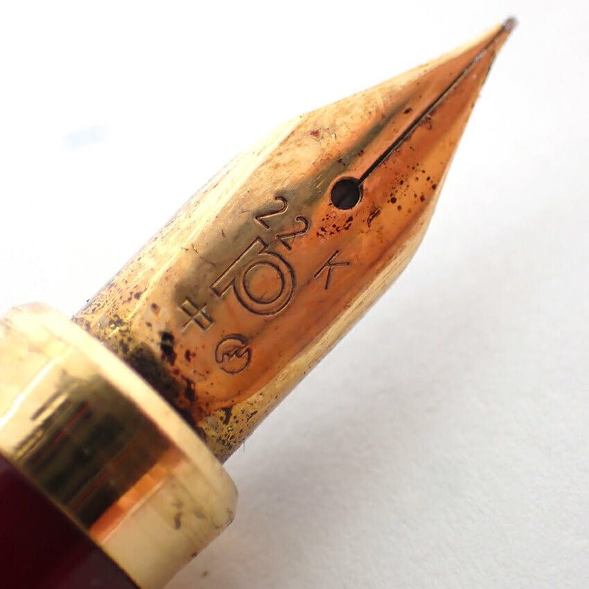 【中古】PLATINUM/プラチナ 万年筆  ペン先２２K/j229-3