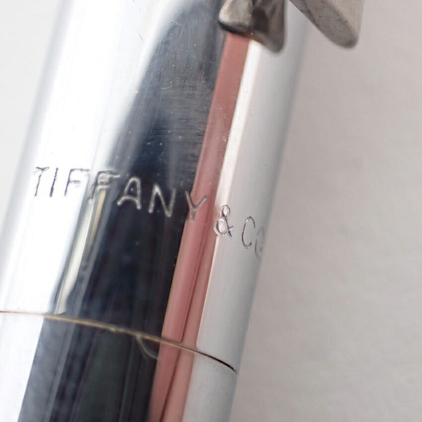 【中古】TIFFANY/ティファニー  Tクリップ ツイスト式 ボールペン/j229-8