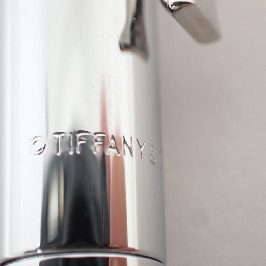 【中古】TIFFANY/ティファニー  Tクリップ ツイスト式 ボールペン/j229-9