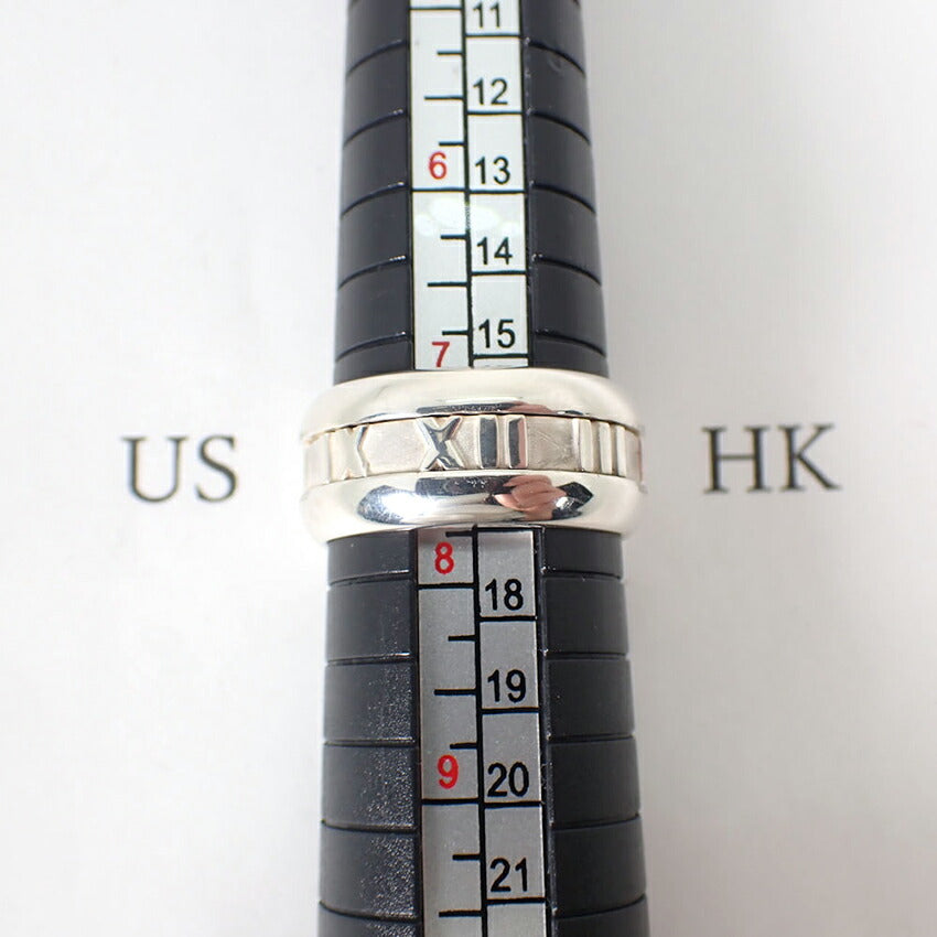 【中古】TIFFANY/ティファニー 925 アトラス リング /15号/j230-10