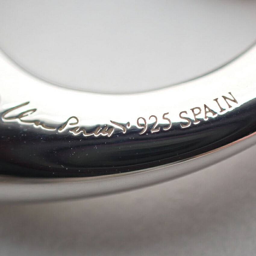 【中古】TIFFANY/ティファニー 925 オープンハート ペンダント/ネックレス/j230-11