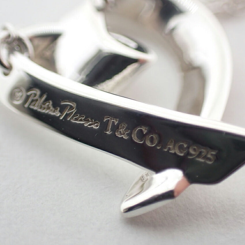 【中古】TIFFANY/ティファニー 925 ラビングハート レッドエナメル LOVE ペンダント/ネックレス/j230-12