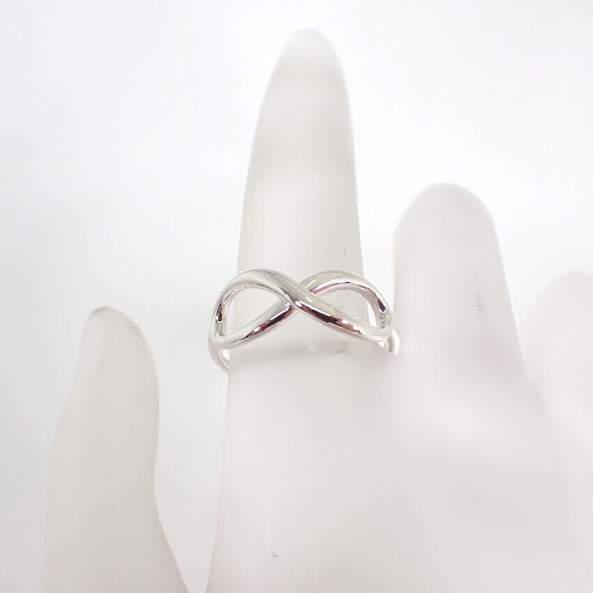 【中古】TIFFANY/ティファニー 925 インフィニティ リング /10号/j230-4