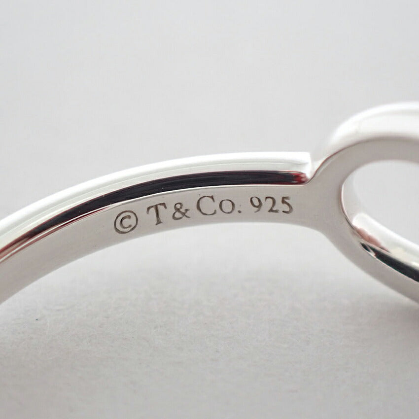 【中古】TIFFANY/ティファニー 925 インフィニティ リング /10号/j230-4