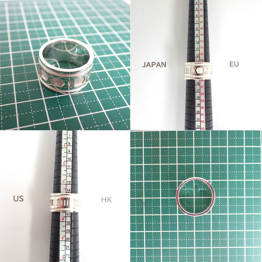 【中古】TIFFANY/ティファニー 925 アトラス ワイド リング /15号/j230-5