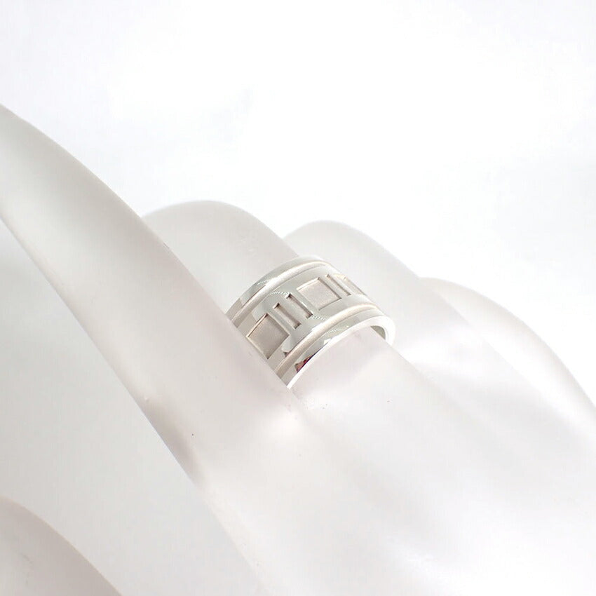 【中古】TIFFANY/ティファニー 925 アトラス ワイド リング /15号/j230-5
