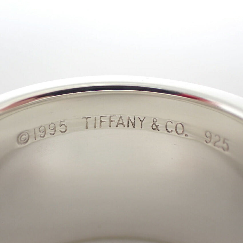 【中古】TIFFANY/ティファニー 925 アトラス ワイド リング /15号/j230-5
