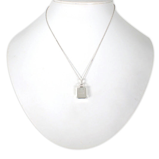 【中古】TIFFANY/ティファニー 925 ショッピングバッグ ペンダント/ネックレス/j231-10