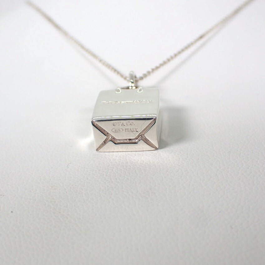 【中古】TIFFANY/ティファニー 925 ショッピングバッグ ペンダント/ネックレス/j231-10